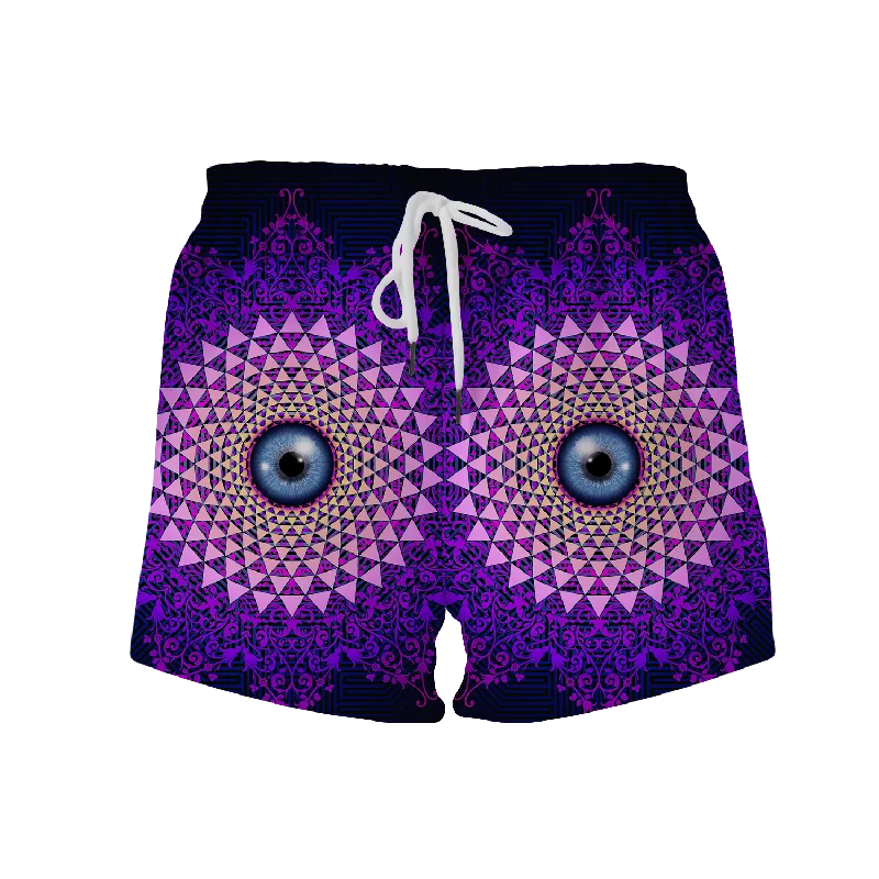 Psi~ Eye All Over Print Women's Shorts