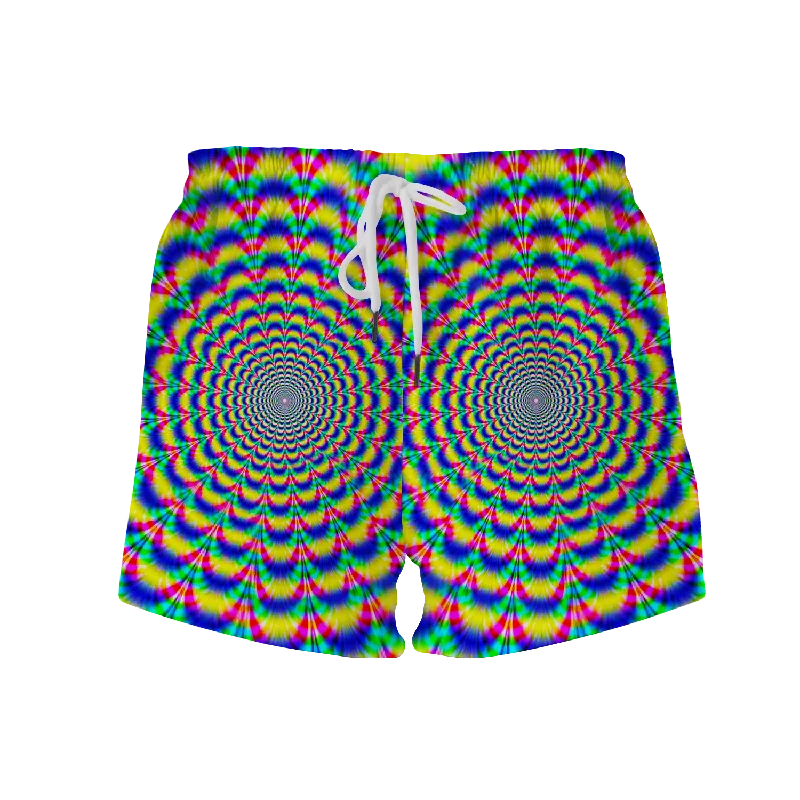 Psi~ Spiral All Over Print Women's Shorts