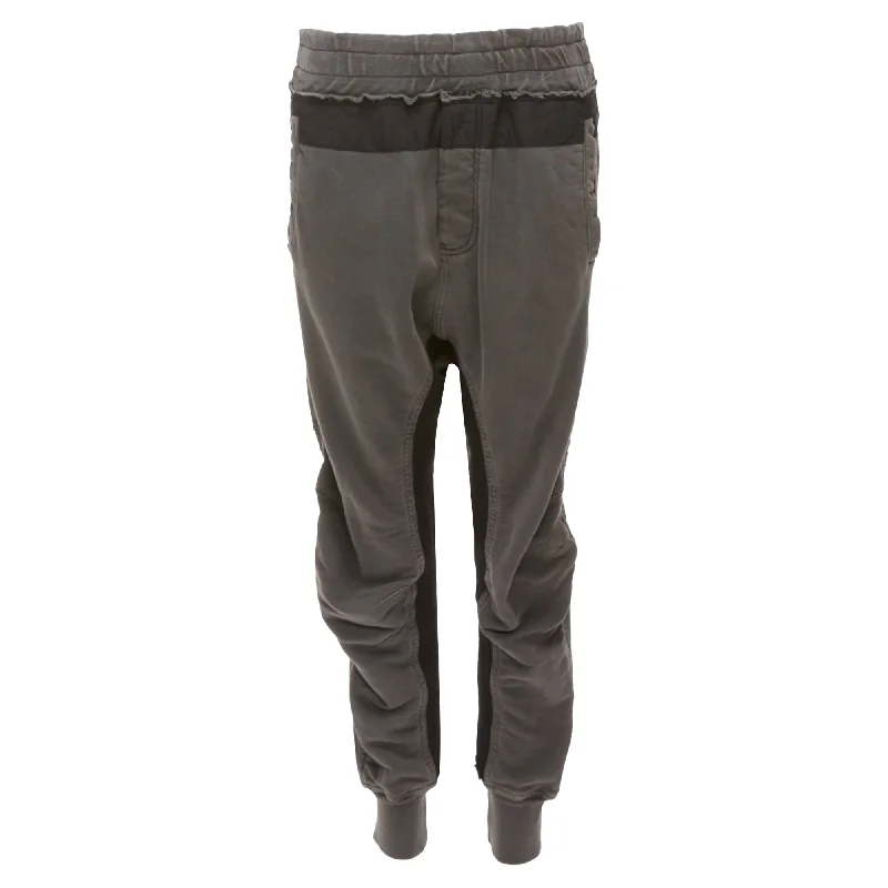 Haider Ackermann Perth Washed Cotton Darted Back Jogger Pants